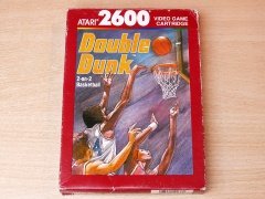 Double Dunk by Atari - Brown Box