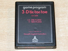 3D Tic Tac Toe by Atari - Text Label