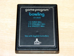 Bowling by Atari - Blue Text
