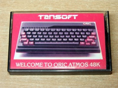 Oric Atmos Welcome Cassette by Tansoft