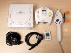Dreamcast Console + Fishing Control