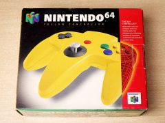 Nintendo 64 Controller - Yellow - Boxed