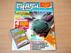 Crash Magazine - October 1989 + Cover Tape