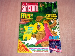 Your Sinclair Magazine - September 1987