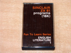 Fun To Learn Series : English Literature 1 by ICL
