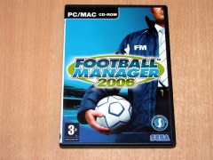 Football Manager 2006 by Sega / Sports Interactive