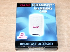 Dreamcast 1MB Memory Card - Boxed