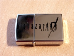 Silver Biohazard Zero Zippo Lighter
