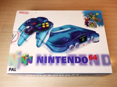Nintendo 64 Blue Console - Boxed