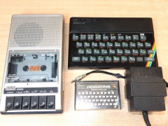 ZX Spectrum 48k Computer + Tape Deck