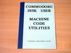 Machine Code Disk Utilities