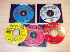 Sega Flash Demo Discs - 5 Volumes