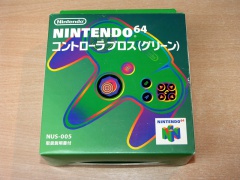 Nintendo 64 Controller - Green - Boxed
