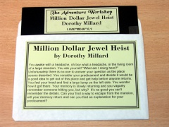 Mllion Dollar Jewel Heist by Adventure Workshop