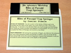 Rites Of Passage / Trap Springer by Adventure Workshop