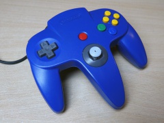 Nintendo 64 Blue Controller