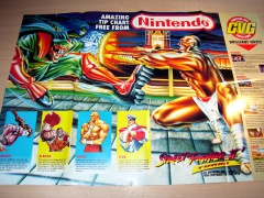 Street Fighter II Turbo Tips Poster