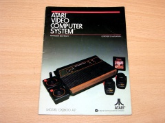 Atari VCS Owners Manual