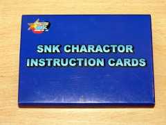 SNK Character Instruction Cards
