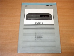 Philips CDi 210 User Manual