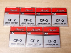 7x NEW Amstrad CF-2 Discs