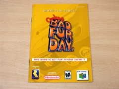 Conker's Bad Fur Day Manual