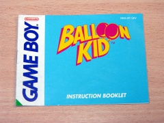 Balloon Kid Manual