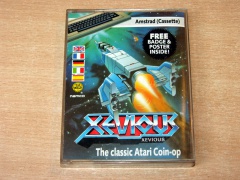 Xevious by US Gold + Badge + Poster