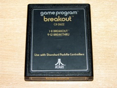 Breakout by Atari - Text Label