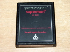 Superman by Atari - Text Label