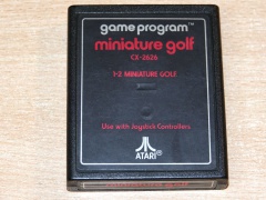 Miniature Golf by Atari - Text Label