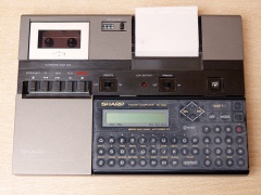 Sharp PC1248 Computer + Printer + Cassette