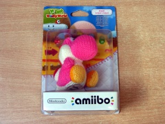 Amiibo - Yoshi's Woolly World : Pink Yarn Yoshi *MINT