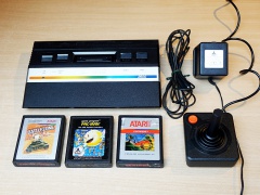 Atari 2600 Console + Games