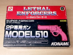 Lethal Enforcers Pink Light Gun - Boxed