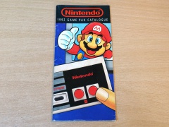 1992 Game Pak Catalogue