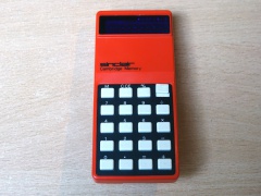 Sinclair Cambridge Memory Calculator - Red