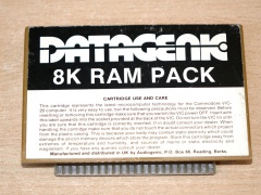 Datagenic 8K RAM Pack by Audiogenic