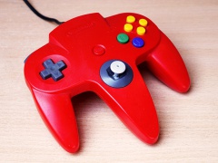 ** Nintendo 64 Controller - Red