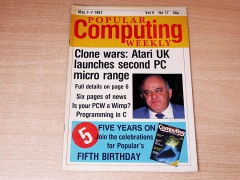 PCW Magazine : 1/05 1987
