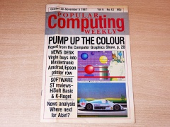 PCW Magazine : 30/10 1987