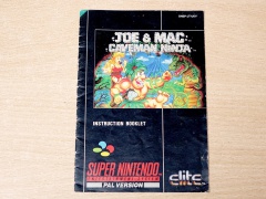 Joe & Mac : Caveman Ninja Manual