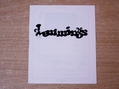 Lemmings Manual