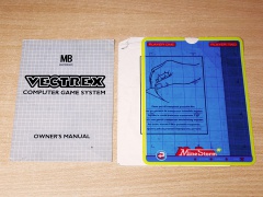 Vectrex Console Manual + Overlay