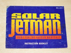 Solar Jetman Manual