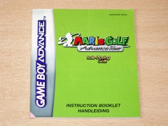 Mario Golf Advance Tour Manual