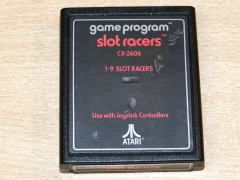 Slot Racers by Atari - Text Label