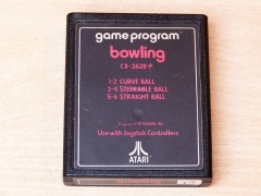 Bowling by Atari - Red Text