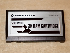 VIC-1210 : 3K Ram Cartridge