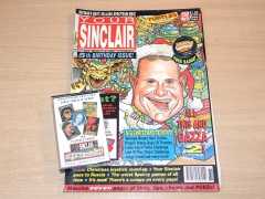 Your Sinclair Magazine - January 1991 + Badge
